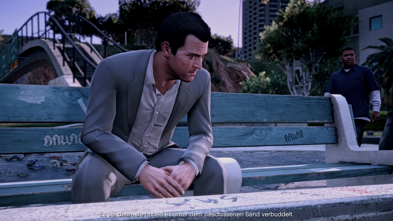 GTA 5: Redux-Mod, Shader-Preset Who's Blue