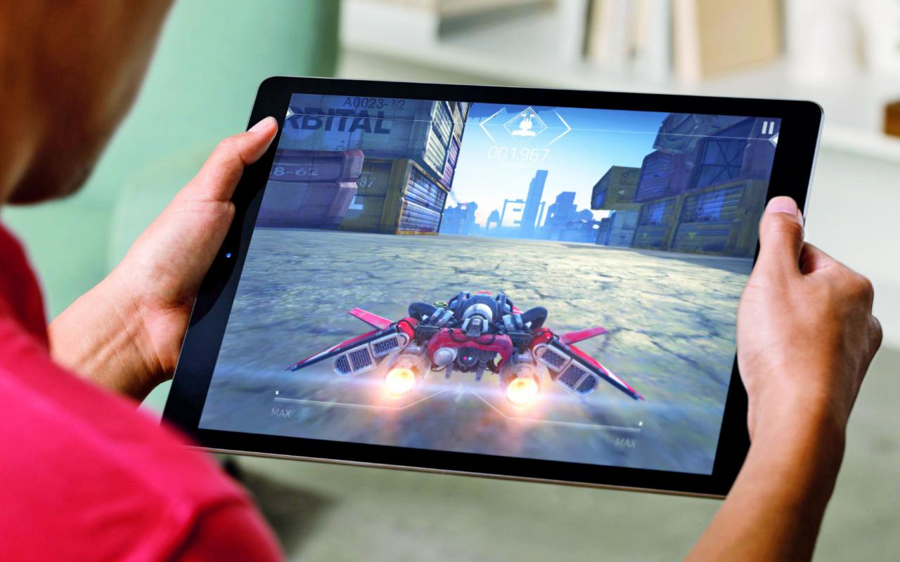 [19/09/2016] Kommen groß raus: Tablet- und Smartphones-Games bedienen immer größere Märkte. (iPad Pro)