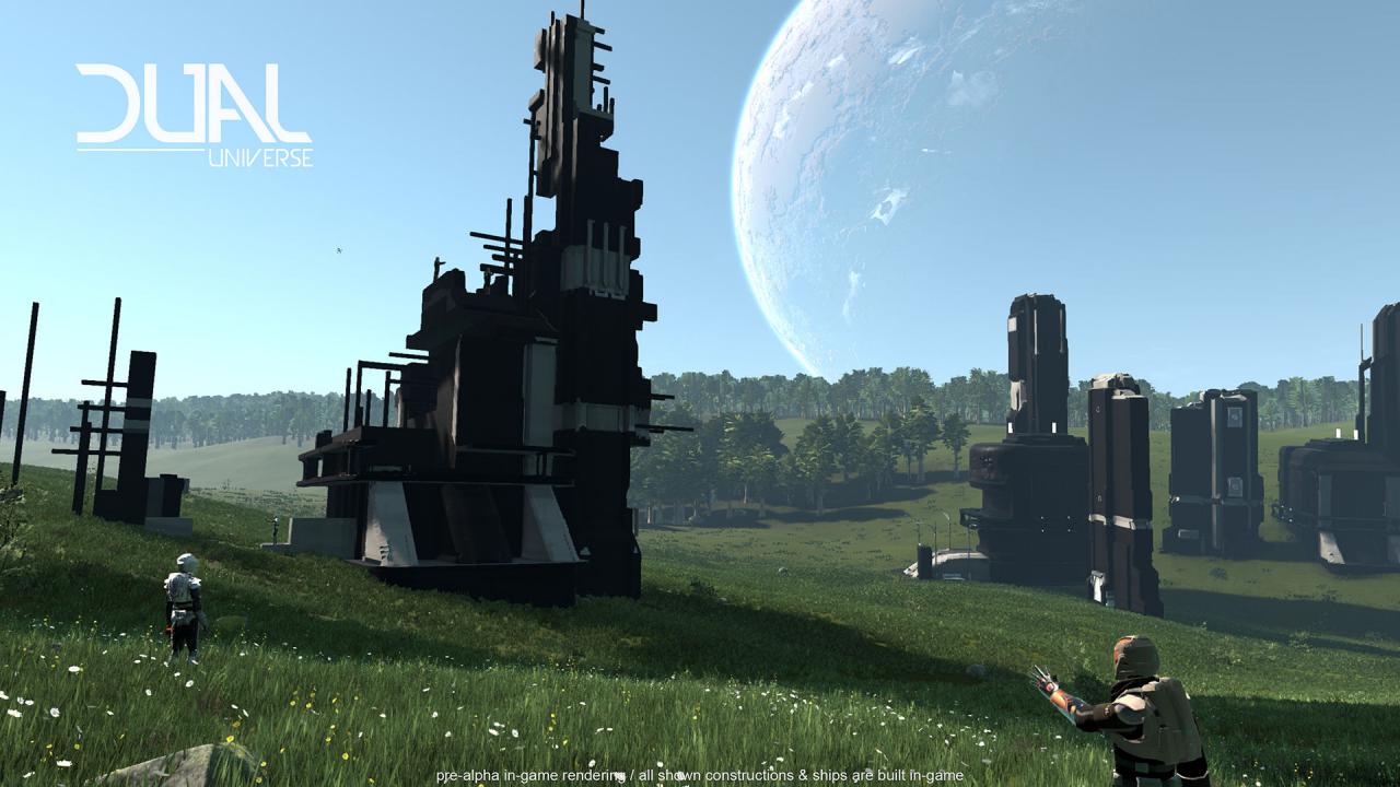 Dual Universe: Zu Spielbeginn wird es darum gehen, eine funktionierende Spielerzivilisation aufzubauen.