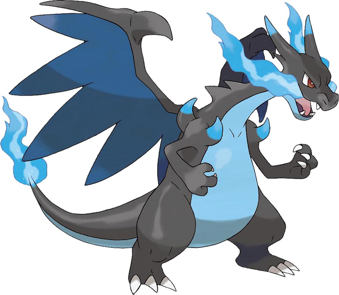 [14/09/2016] Mega-Evolution: Starter-Pokémon Glurak entwickelt sich in zwei unterschiedliche Formen weiter - aber nicht in der App.