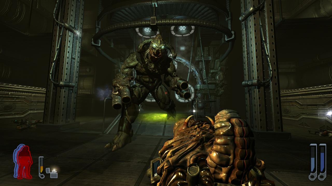Prächtig: Dank id Tech 4 war Prey bei seinem Release 2006 grafisch voll auf der Höhe seiner Zeit.
