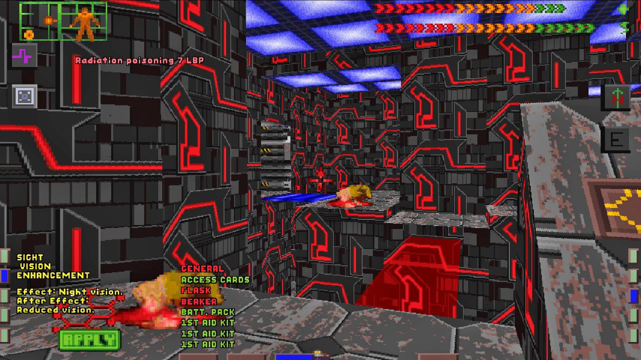 [20/09/2016] Cyberpunk-Setting anno 1994: Für die damaligen Verhältnisse war das Level-Design von System Shock ausgesprochen fortschrittlich. (PC)