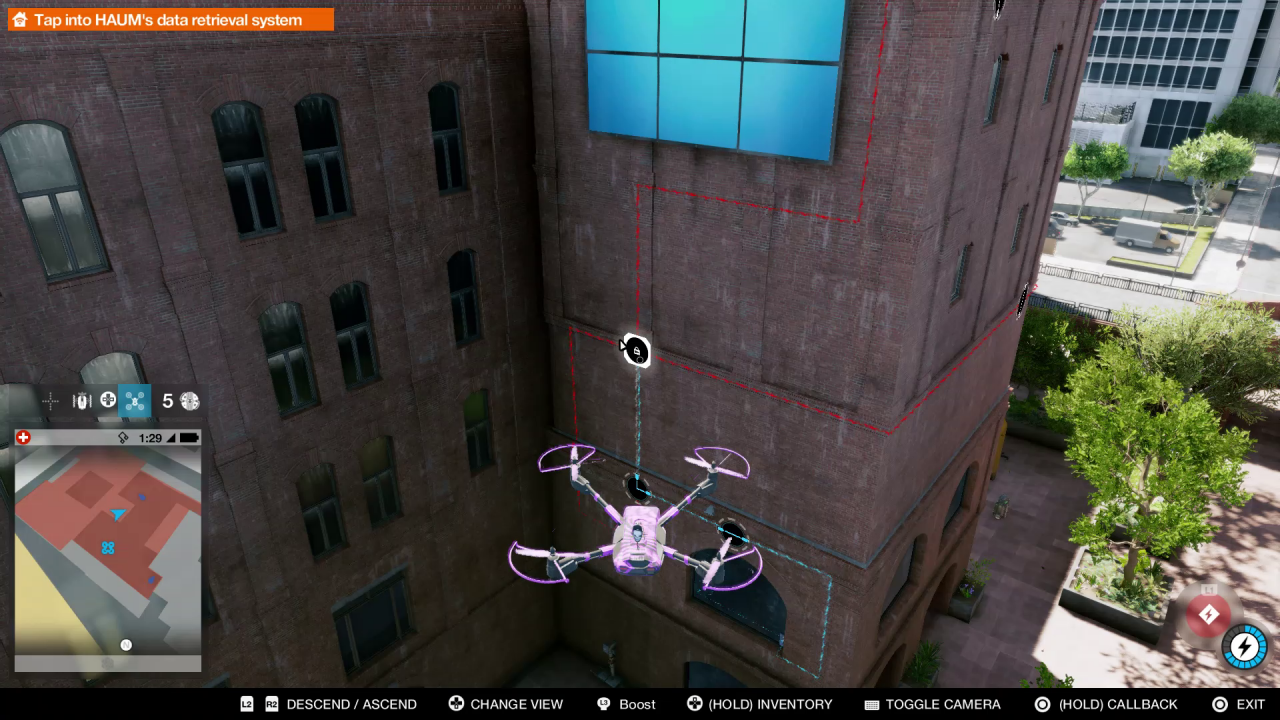 [23/09/2016] Statt wie in vielen anderen Ubisoft-Spielen müssen wir in Watch Dogs 2 keine Türme erklimmen. Stattdessen gilt es Schaltkreise miteinander verbinden, um so ein System zu hacken.