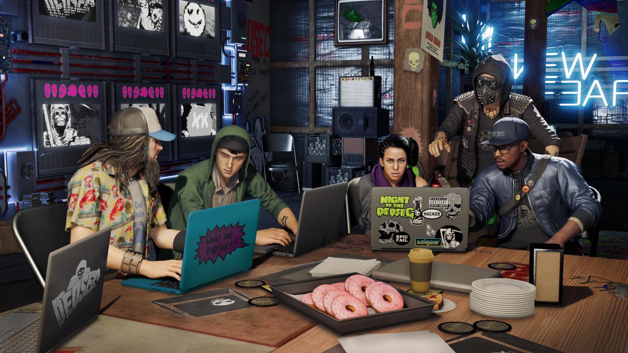 [23/09/2016] Publisher Ubisoft hat uns noch drei Screenshots zukommen lassen, auf denen wir die Hackertruppe Dedsec sehen. (2)