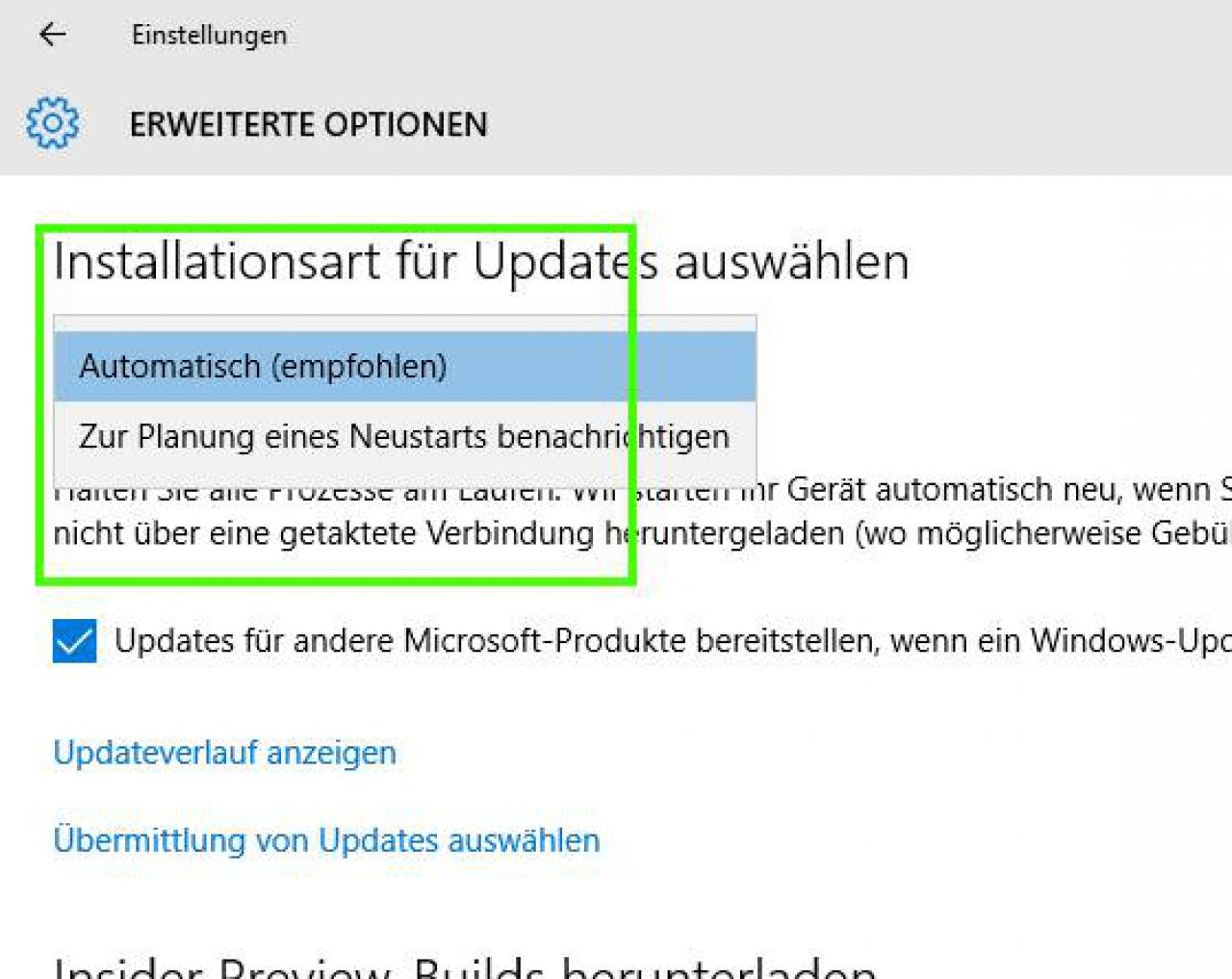 [16/09/2016] Update Benachrichtigung aktivieren