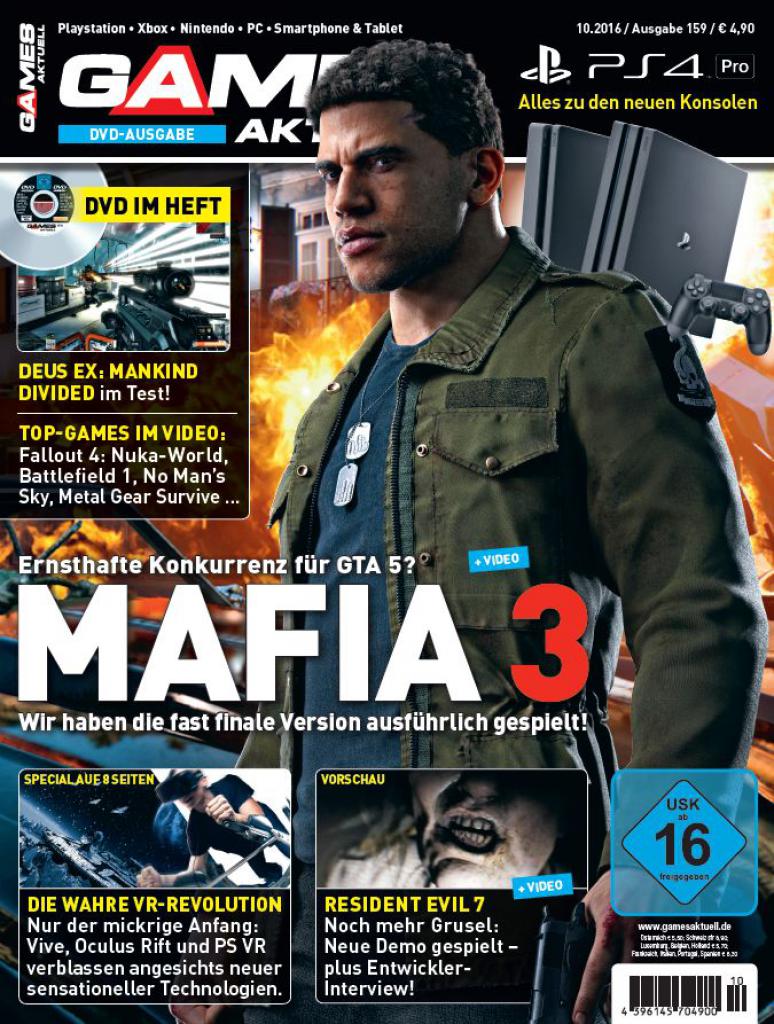 [19/09/2016] Games Aktuell 10/16: Ab 21.09. im Handel erhältlich - und jetzt schon in der Games Aktuell App!