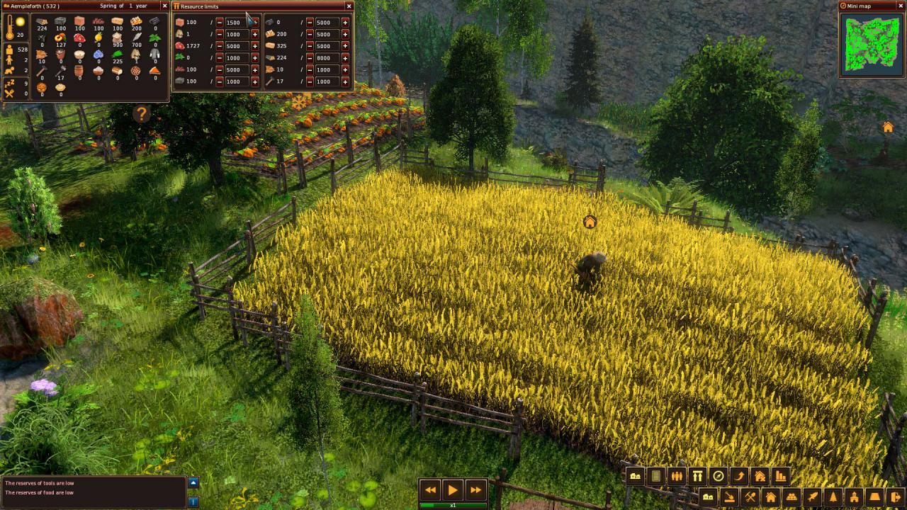 [01/09/2016] Life is Feudal: Forest Village - Aufbau-Strategie im Mittelalter angespielt. (1)