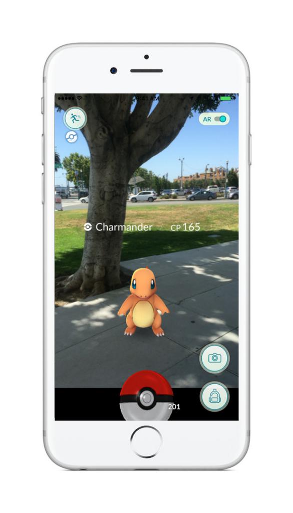 [14/09/2016] Augmented Reality: Das Hintergrundbild durch die Kamera kann man auch ausschalten, um Akku zu sparen.