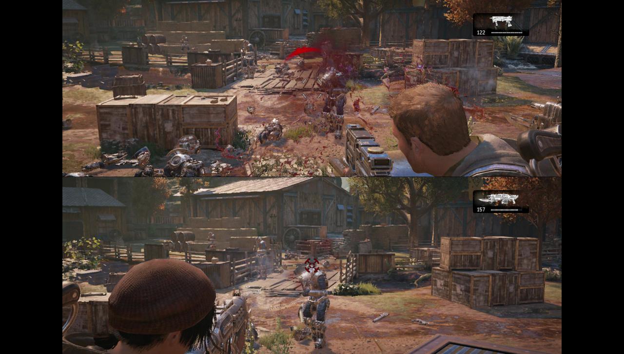 [07/10/2016] Im Splitscreen-Modus werden Detailgrad und Auflösung nur leicht heruntergeschraubt, so dass jede Menge Koop-Spaß aufkommt. (Xbox One)