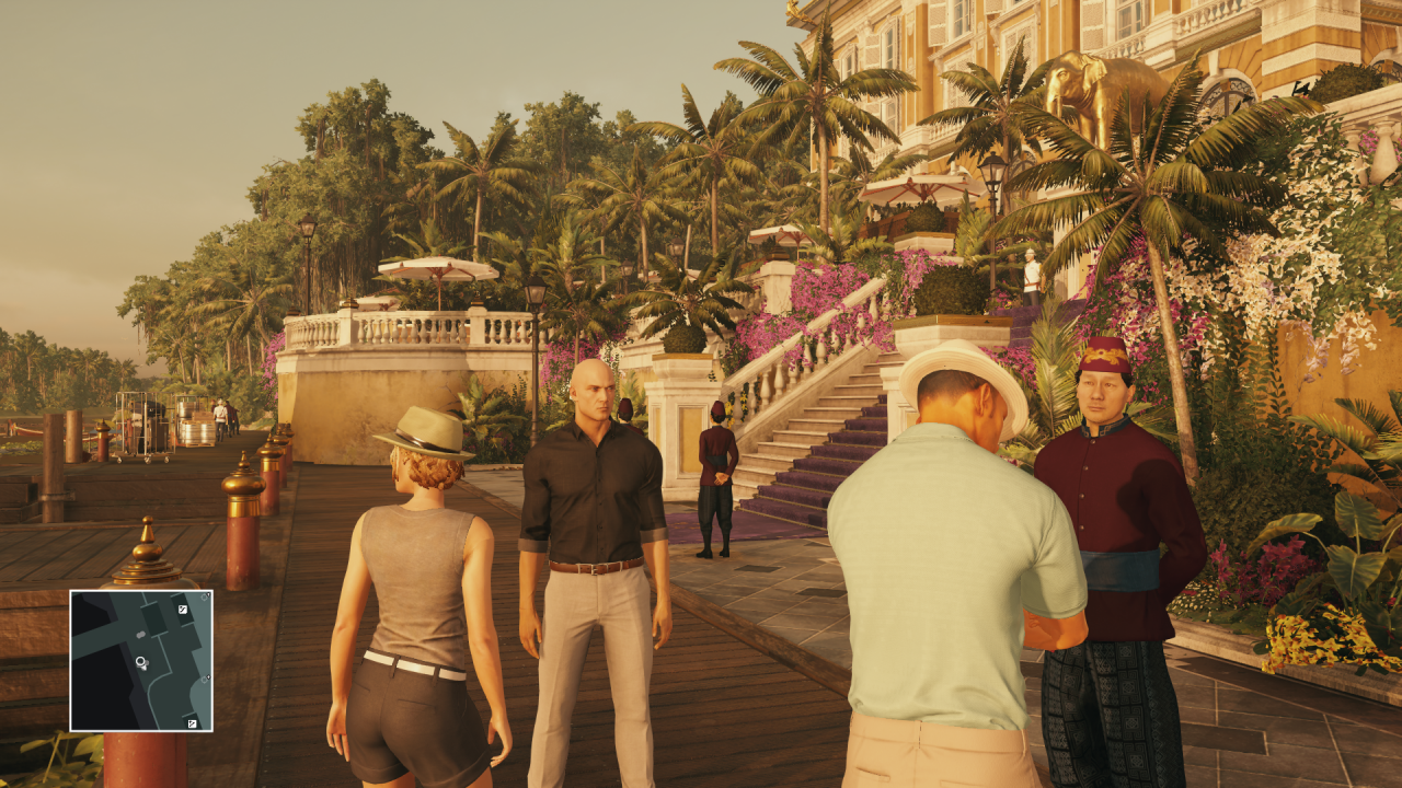 Das thailändische Nobelhotel stellt eine klassische Hitman-Location dar und ist entsprechend gut inszeniert.