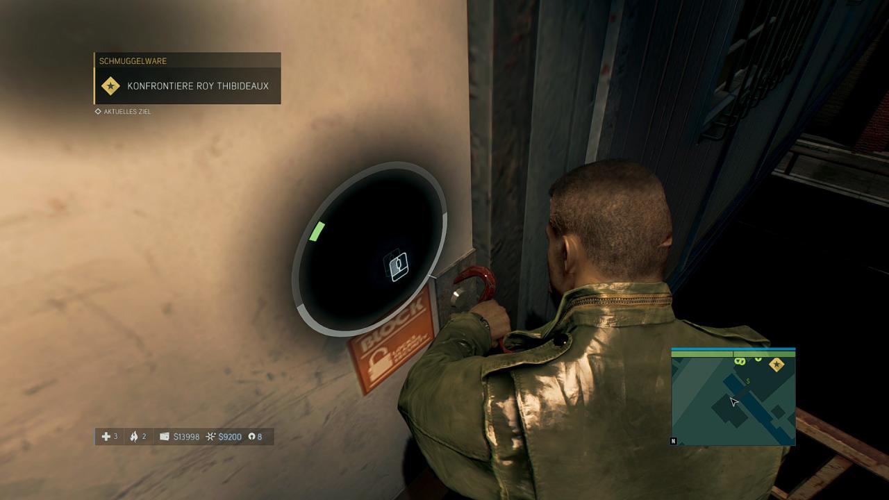 [10/10/2016] Verschlossene Türen öffnet ihr in Mafia 3 per Minispiel. Die Steuerung ist unkompliziert.