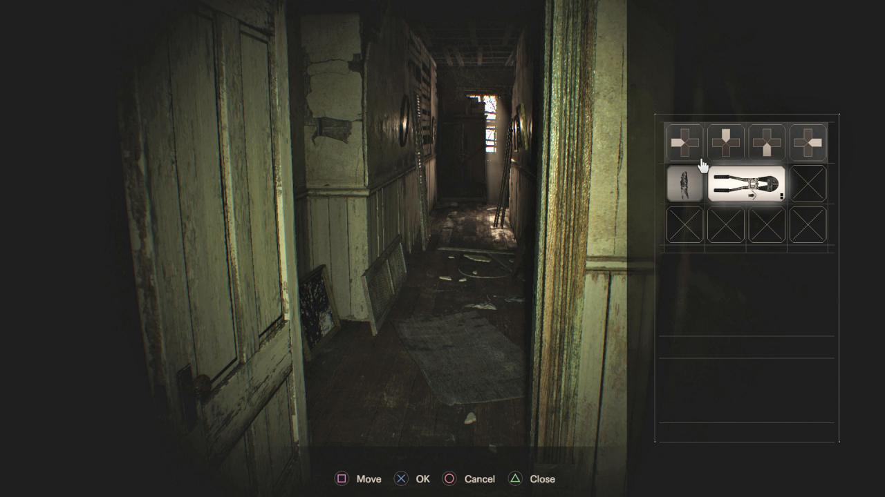 [12/10/2016] Rätselhaft: Noch gibt es keine Einsatzmöglichkeit für den Finger. Die Zange öffnet einen Schrank. (PS4)
