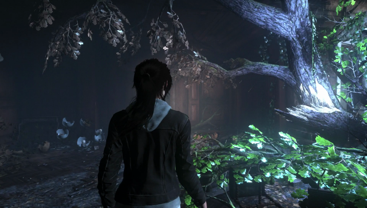 [20/10/2016] Im DLC Blutsbande durchforstet Lara das verfallene Croft-Anwesen nach Hinweisen zu ihrer verstorbenen Mutter.