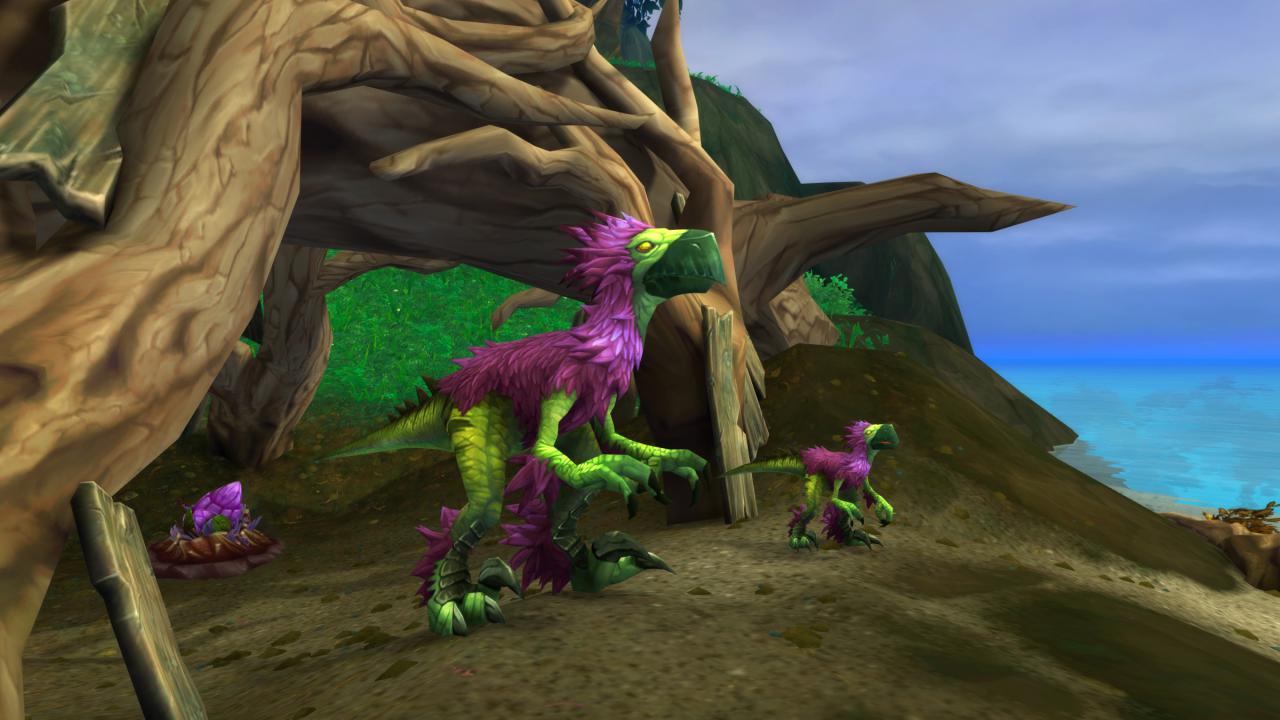 WoW Legion Patch 7.1: Neue Abenteuer auf den Verheerten Inseln - Falkosaurier