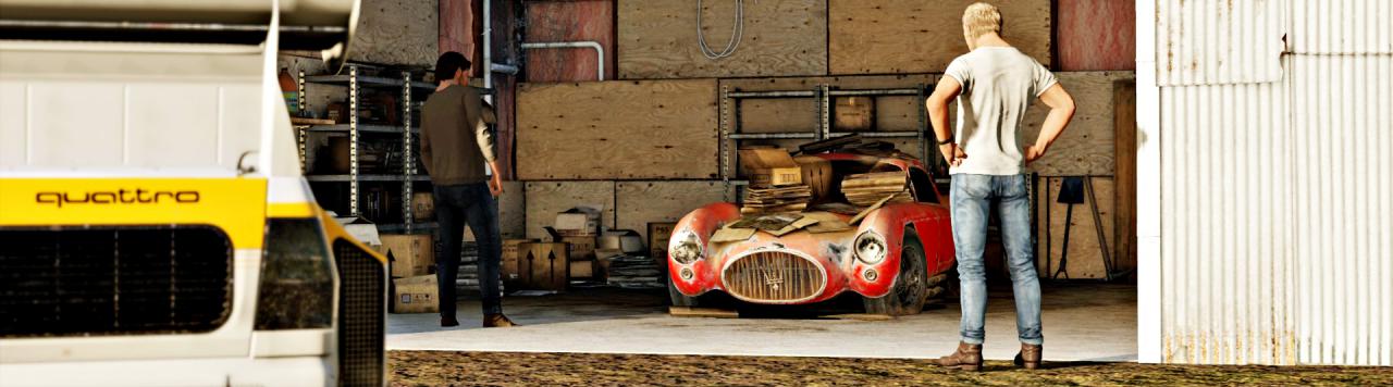 [11/11/2016] Verstaubtes Schmuckstück: Für die Scheunenfunde müsst ihr ein wenig suchen, sie sind oft gut versteckt. Doch die Mühe lohnt sich, nicht nur bei diesem Maserati-Oldtimer. (Xbox One)