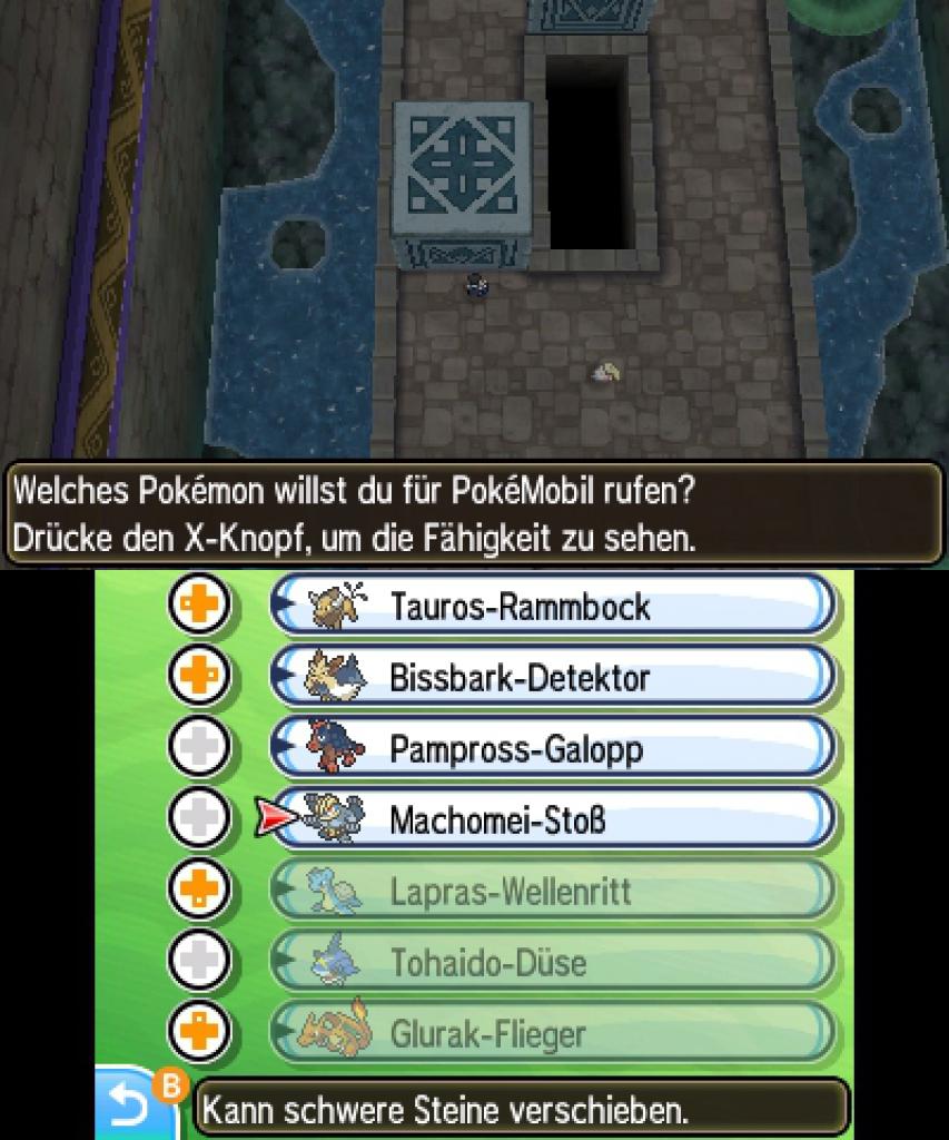[24/11/2016] Mit Pokémobil stehen euch alle Wege offen. Zumindest wenn ihr die richtige Funktion habt. Hier braucht ihr Machomei.