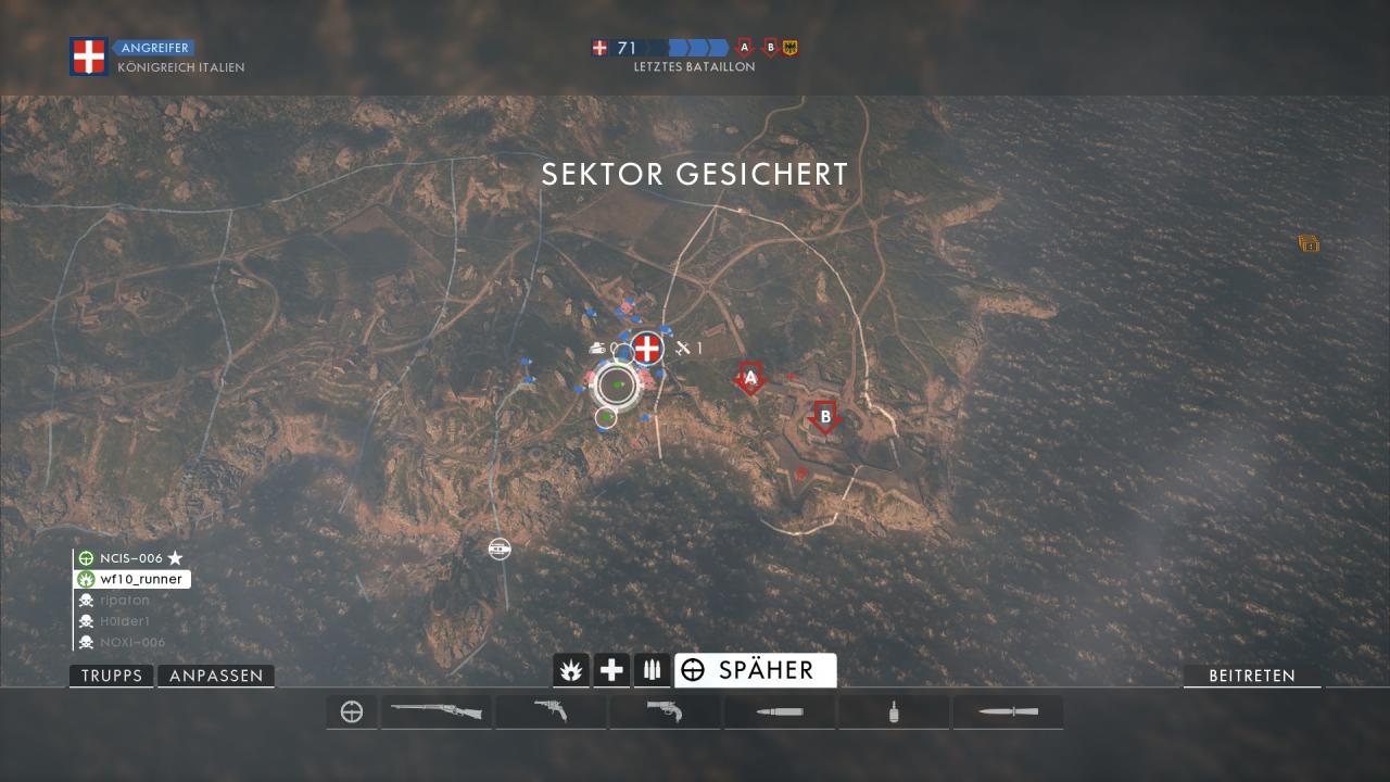 [14/11/2016] Battlefield 1: Operation Eiserne Linie - Adriaküste: Sektor 5
