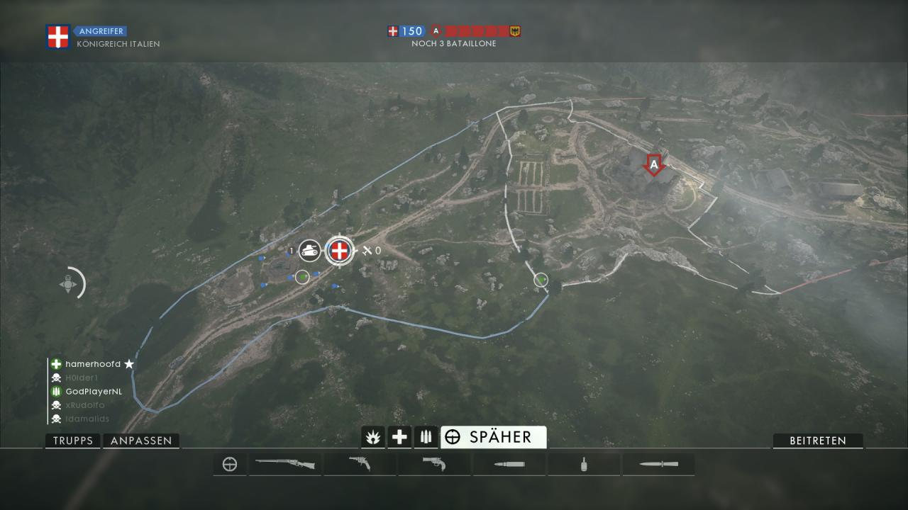 [14/11/2016] Battlefield 1: Operation Eiserne Linie - Venezianische Alpen: Sektor 1