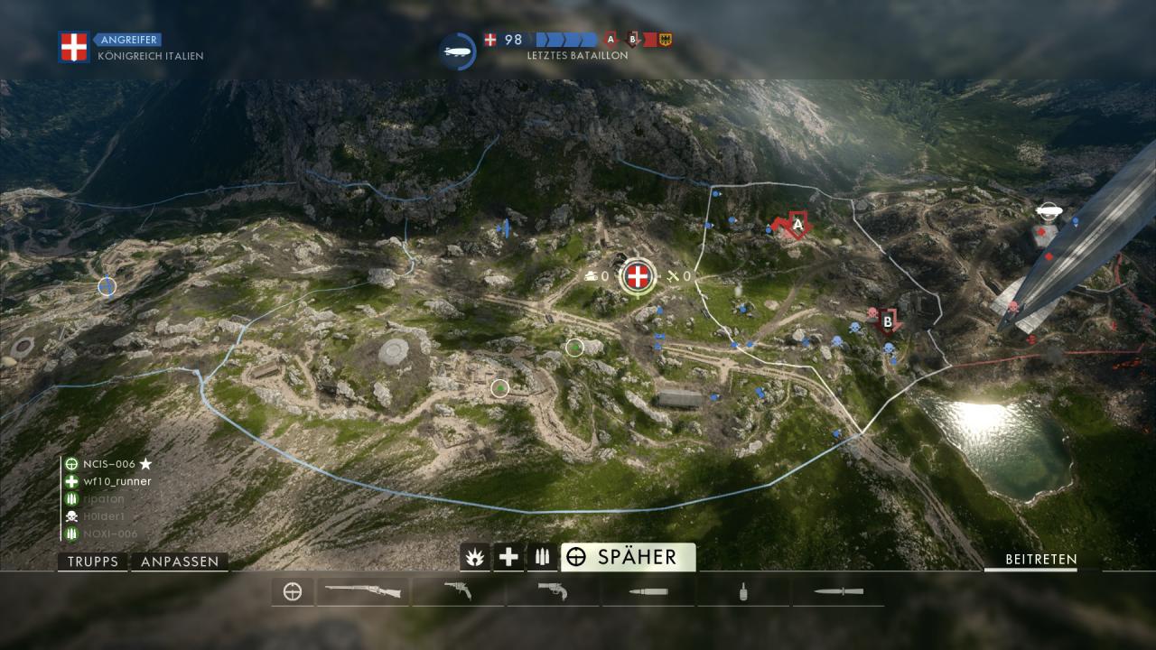 [14/11/2016] Battlefield 1: Operation Eiserne Linie - Venezianische Alpen: Sektor 5