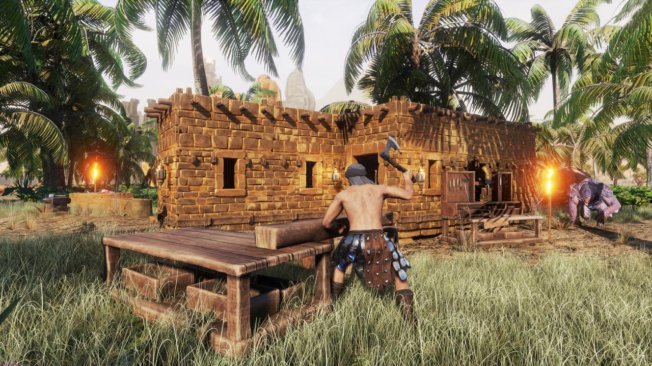 Conan Exiles: Schaffe, Schaffe, Häusle baue.
