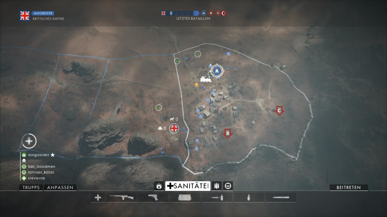 [16/11/2016] Battlefield 1: Operation Öl der Imperien - Sinai: Sektor 5