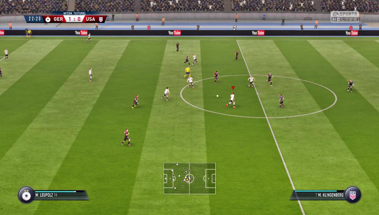 [11/11/2016] Olympiasieger! Anhänger des Frauenfußballs - hier die deutschen Golden Girls - kommen exklusiv bei FIFA auf ihre Kosten. (PS4)