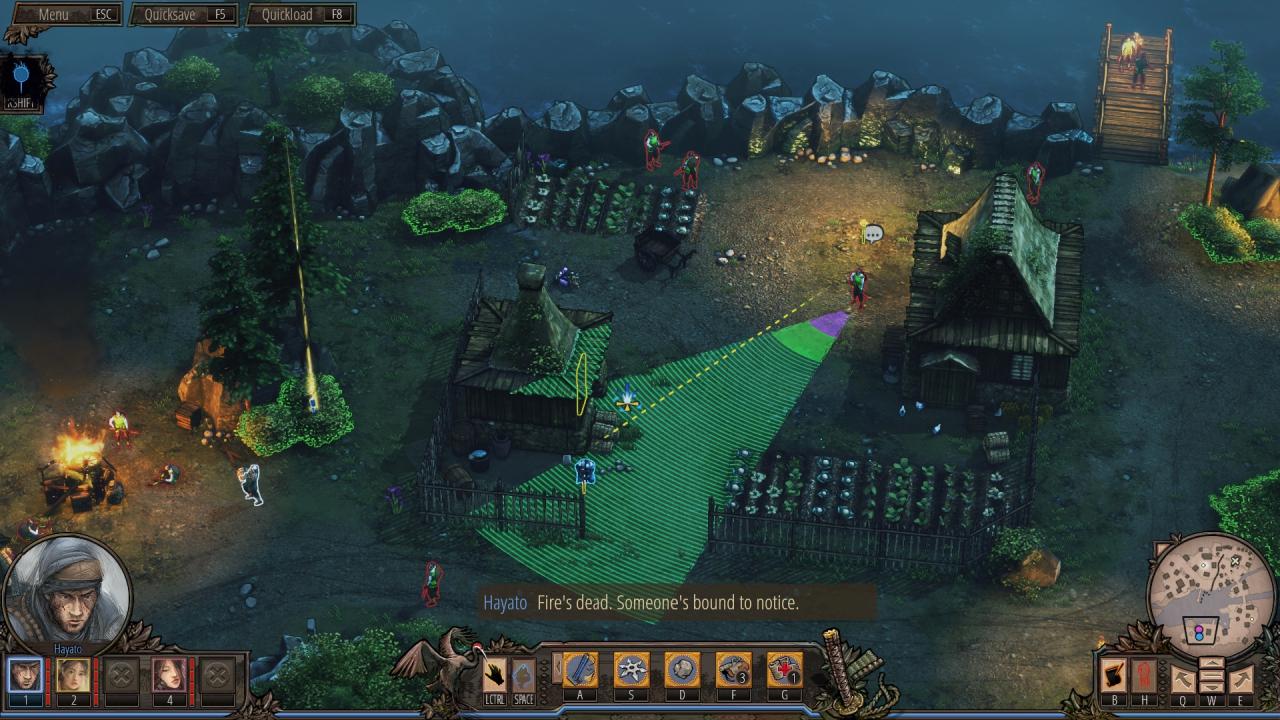 Mission 6: Eingeschränkte Sichtkegel erleichtern euch auf dieser Map das Schleichen.