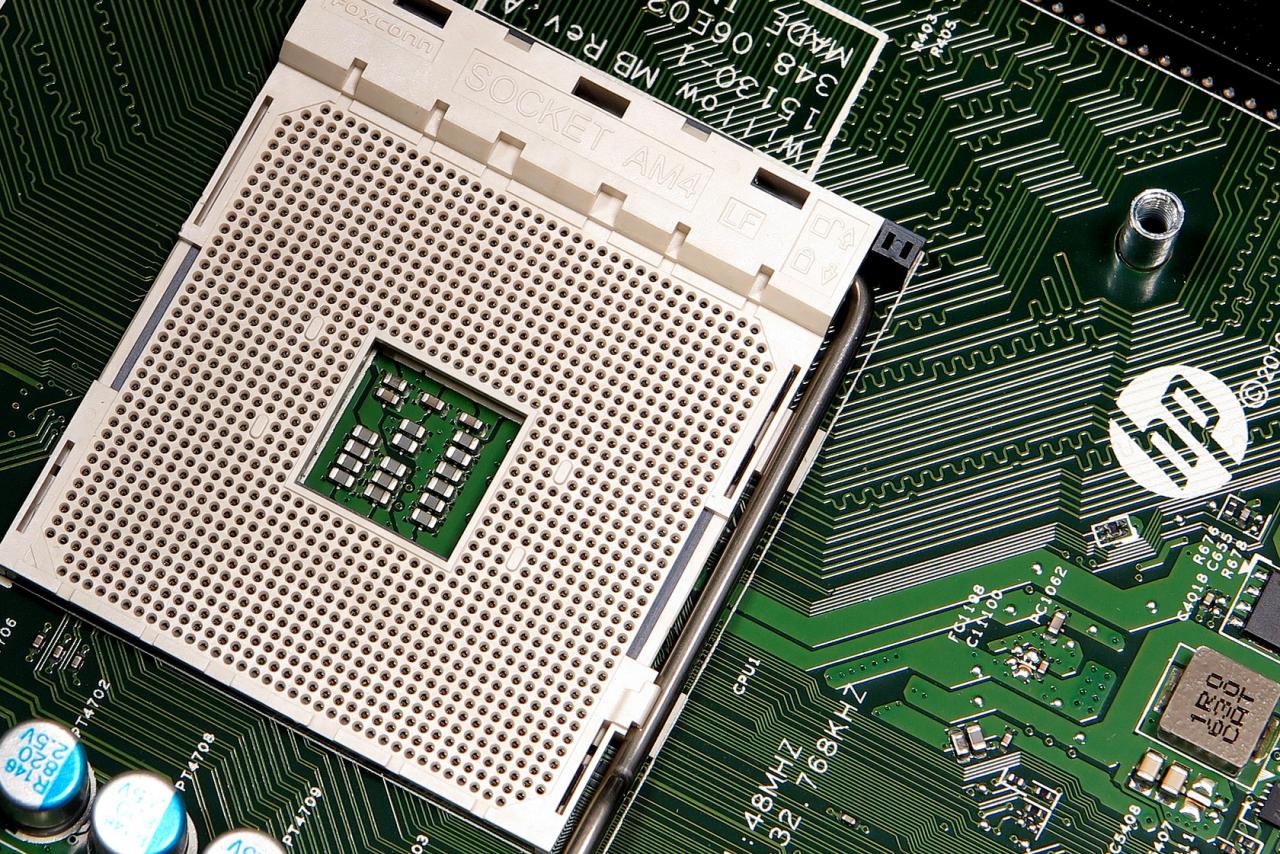 [21/12/2016] Der Sockel AM4 passend für CPUs wie den Ryzen 5 3600.