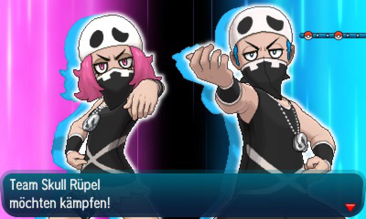 [02/12/2016] Die Fieslinge von Team Skull.