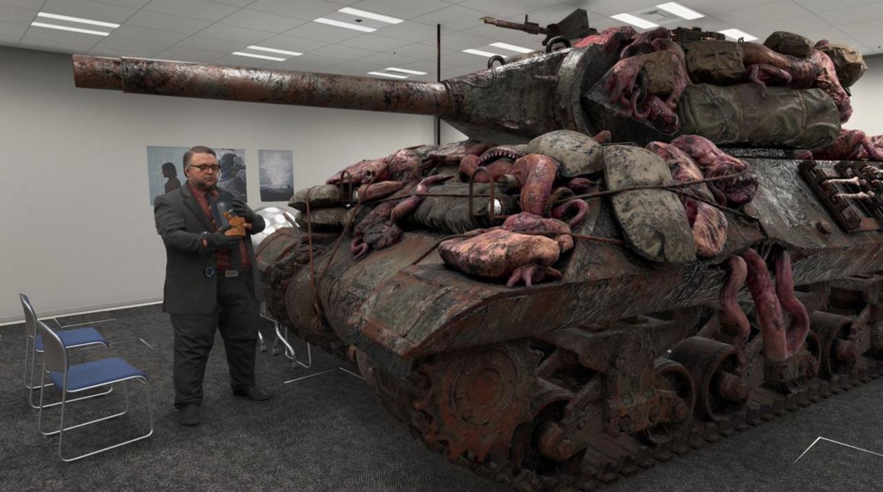 [13/12/2016] WTF!? Ein Panzer, aus dem fleischige Tentakel schießen - so was kann auch nur Kojima einfallen. (PS4)