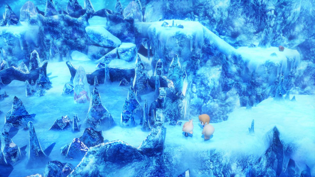 [16/12/2016] Frostige Aussichten: Die Spielwelt ist insgesamt sehr linear ausgefallen. Hier und da könnt ihr aber versteckte Kisten oder besondere Extragegner aufspüren. (PS4)