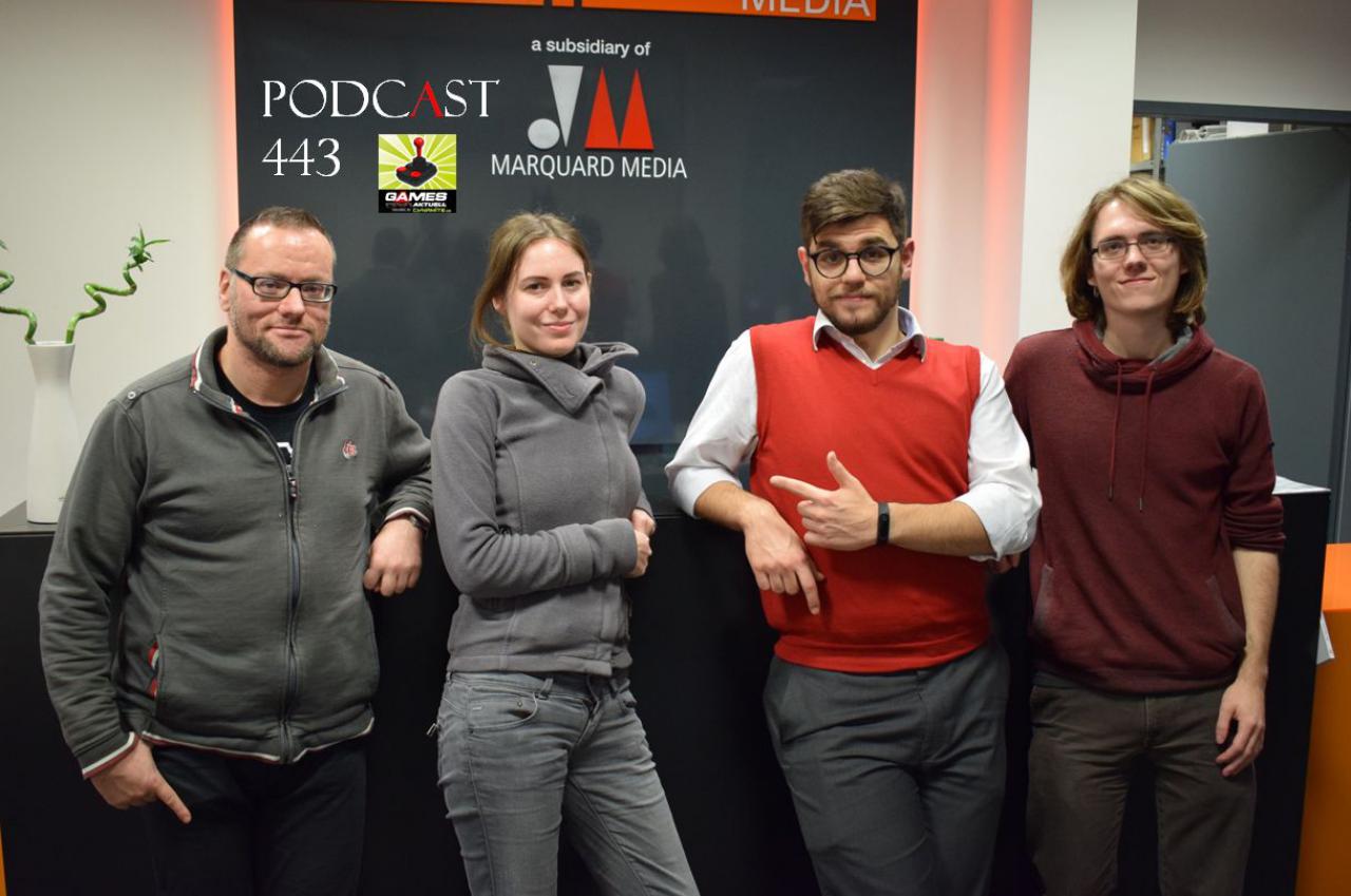 [09/12/2016] Games Aktuell Podcast 443: Thomas, Katha, Sammy, Moritz