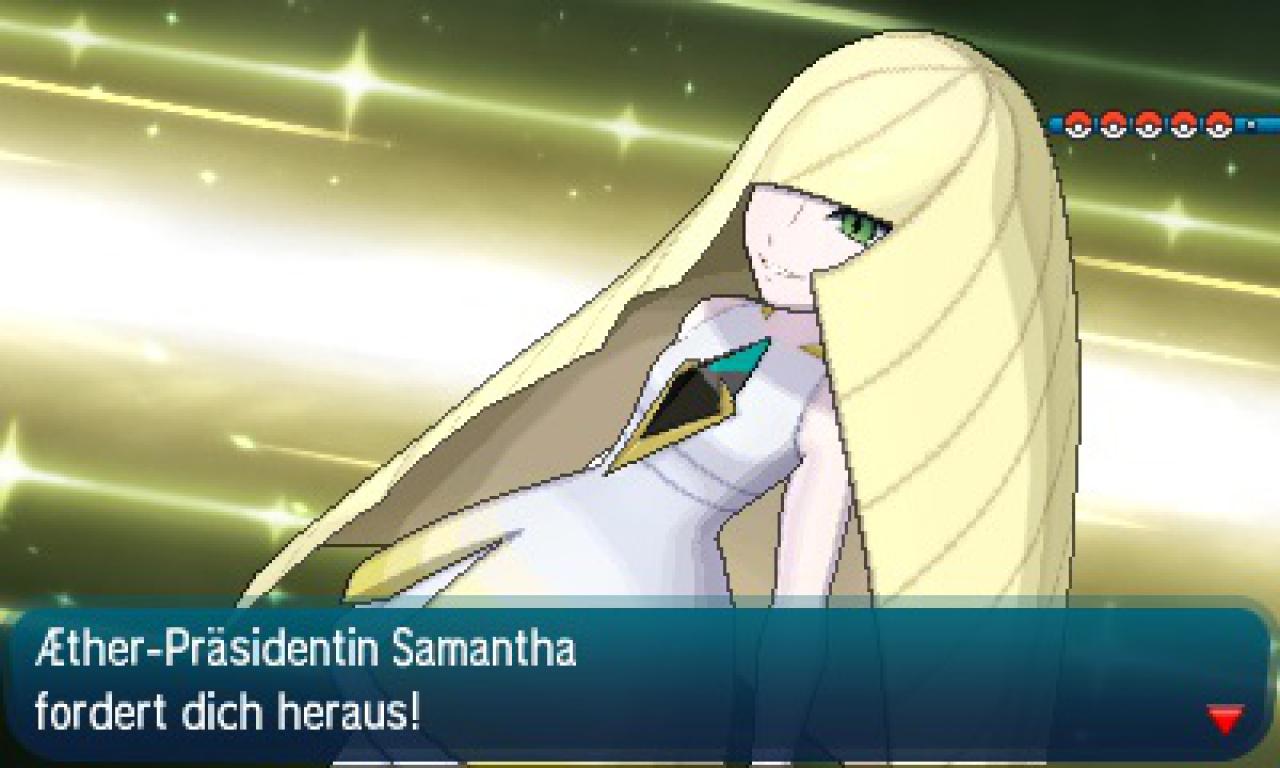 [12/12/2016] Die Team Aether-Präsidentin Samantha.