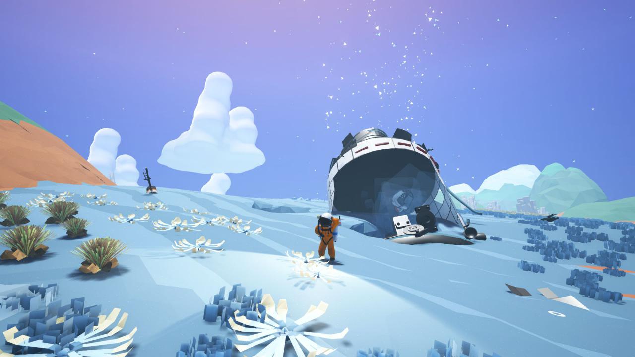 Spielszene aus Astroneer