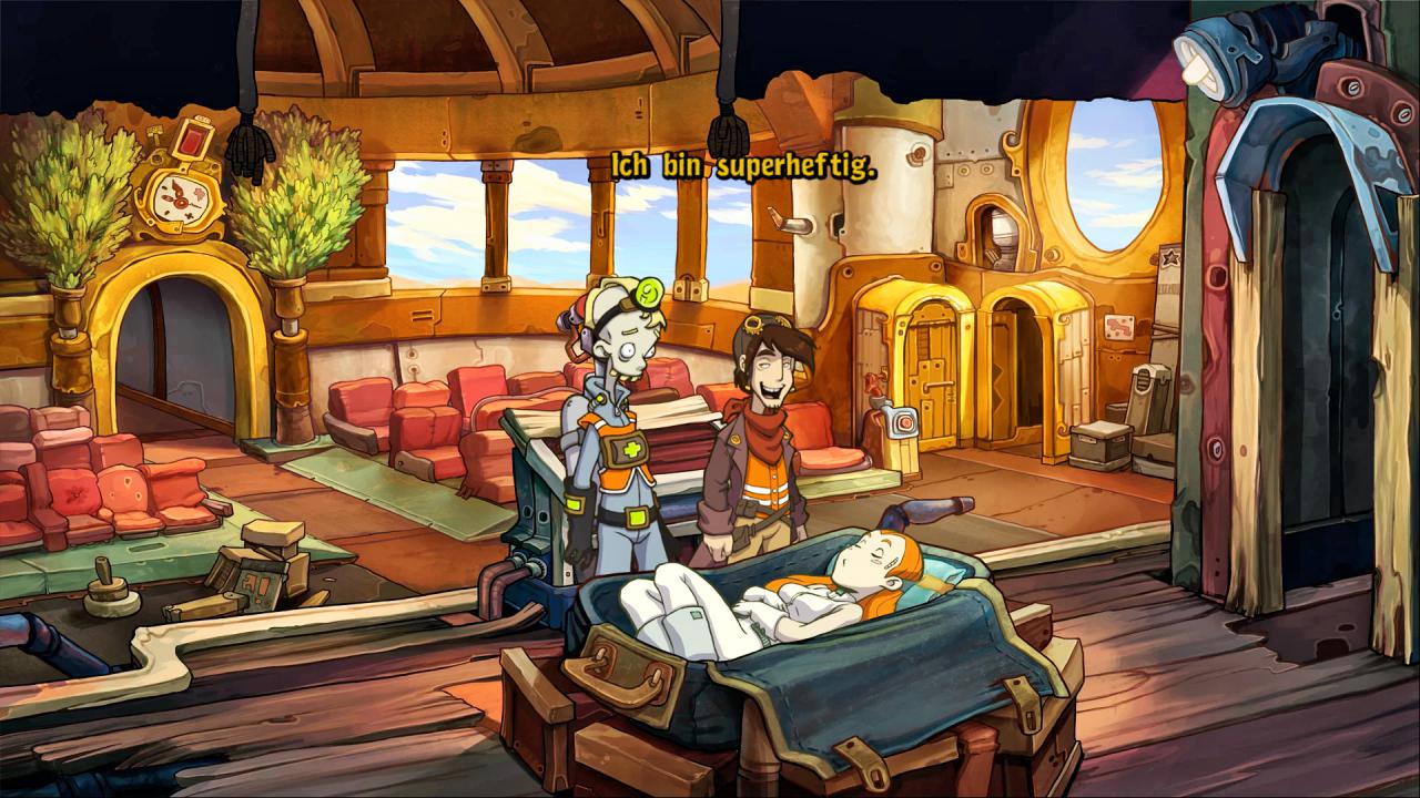 [10/01/2017] Arrogant: Rufus ist der wohl selbstsüchtigste Held der Adventure-Geschichte. Seine Sprüche und Witze sind daher nicht jedermanns Sache. (PS4)