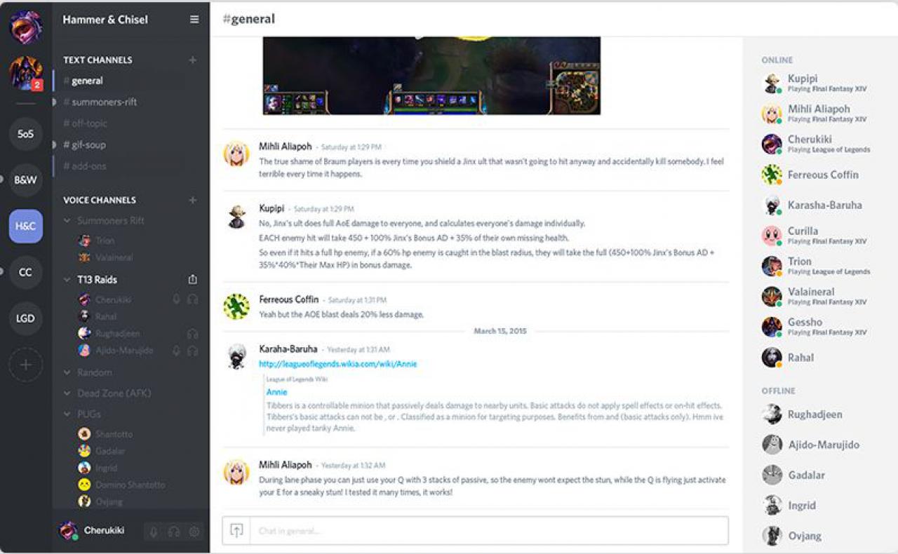 [04/01/2017] Chattool Discord