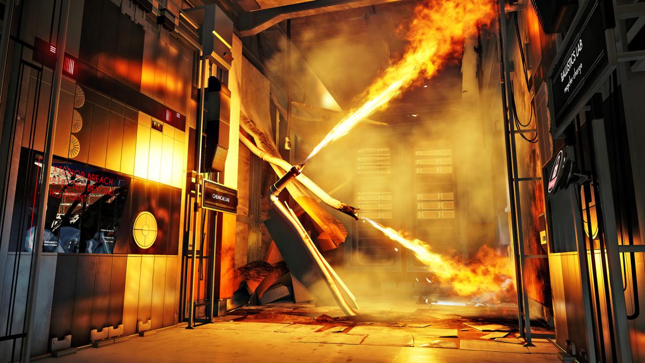 [10/01/2017] Feuerspeier: Nicht nur die Typhon trachten nach dem Leben - auch die Talos I ist in vielen Bereichen nicht ungefährlich. (PS4)