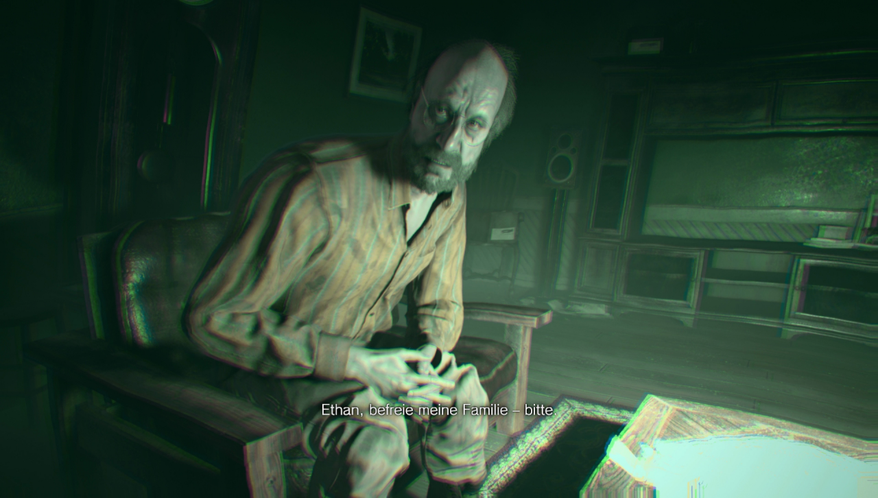 [23/01/2017] Wahnvorstellung oder Realität? Resident Evil 7 spielt gerne mal mit eurer Psyche, was auch auf die Hintergrundstory zurückzuführen ist.