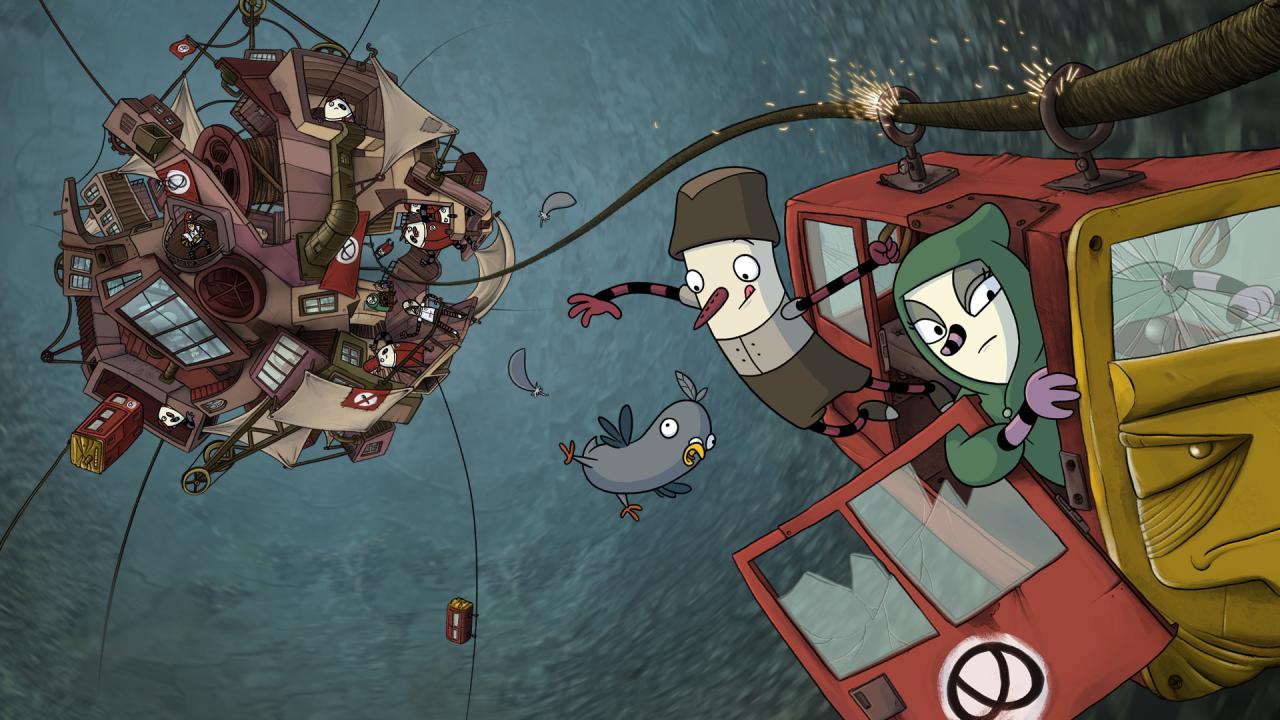 Die neue Geschichte rund um die Asposier und den Flötennasen bietet klassisches 2D-Adventure-Gameplay mit zahlreichen Rätseln