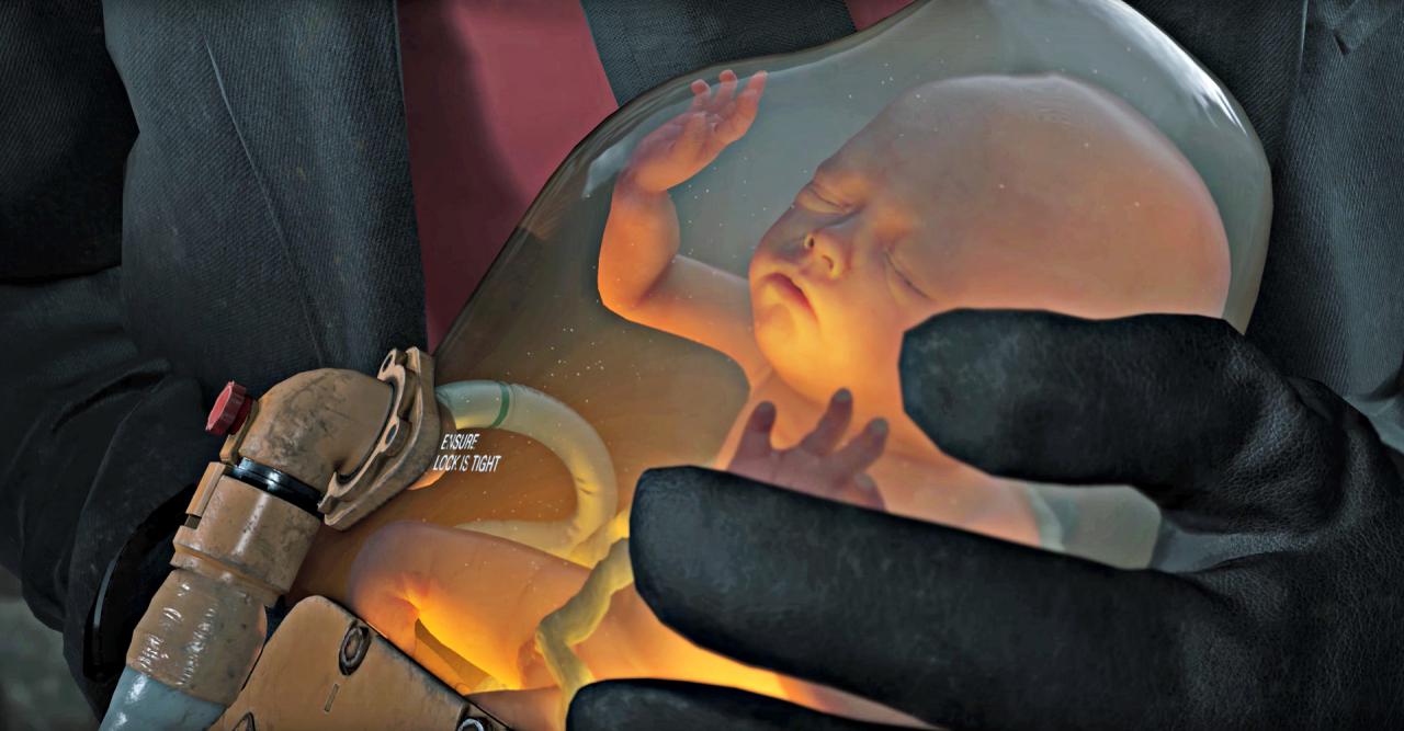 [08/02/2017] Mensch oder Roboter? Das Baby kommt in einer künstlichen Fruchtblase zur Welt. (PS4)