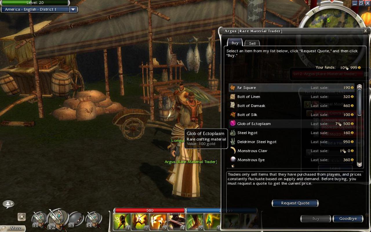 [17/02/2017] Selbst zwölf Jahre nach Release ist der Ektoplasma-Preis in Guild Wars1 noch stabil. Eine starke Währung!