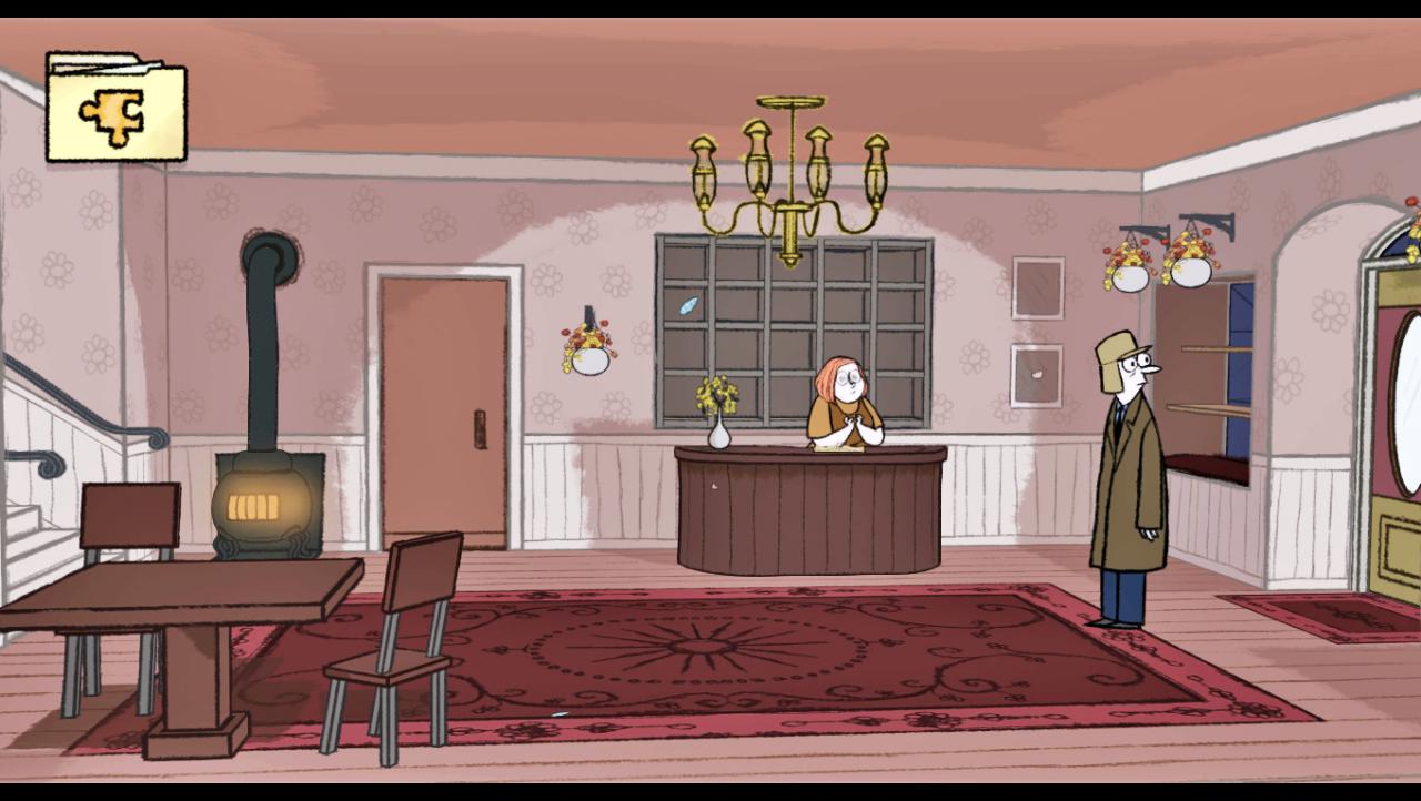 [02/02/2017] Puzzle Agent sieht auf den ersten Blick wie ein Point&Click-Adventure aus, ist aber eine Sammlung von Denksportaufgaben.
