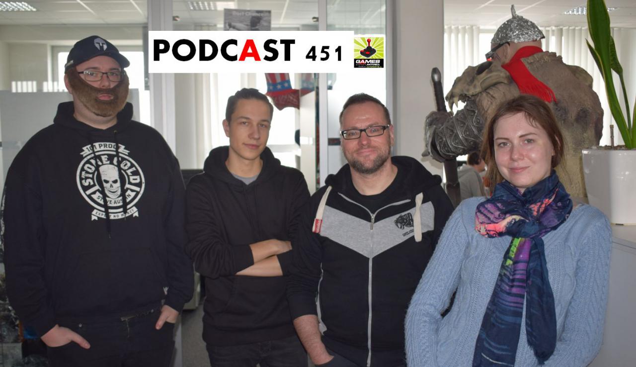 [10/02/2017] Games Aktuell Podcast 451: Chris, Christopher, Thomas, Katha