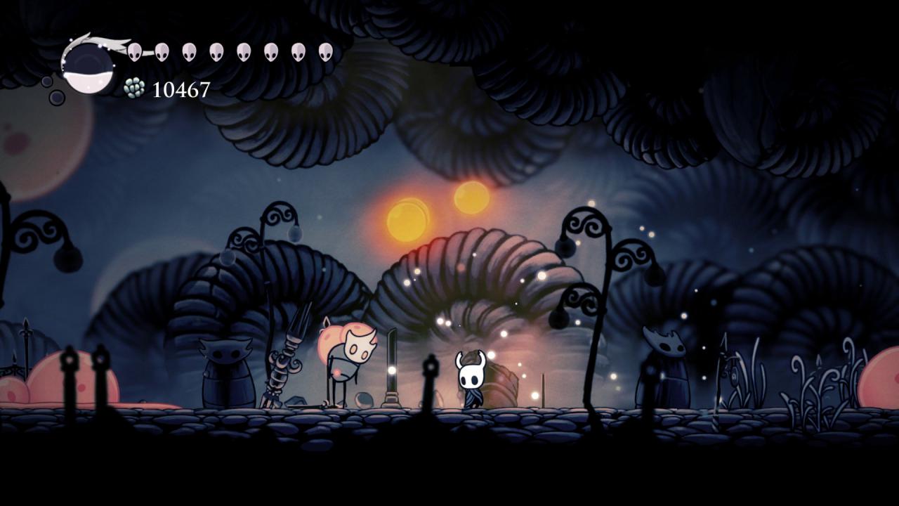 Mit seinem gelungenen, hochwertigen Grafikstil hebt sich Hollow Knight mühelos von der Indie-Konkurrenz ab.