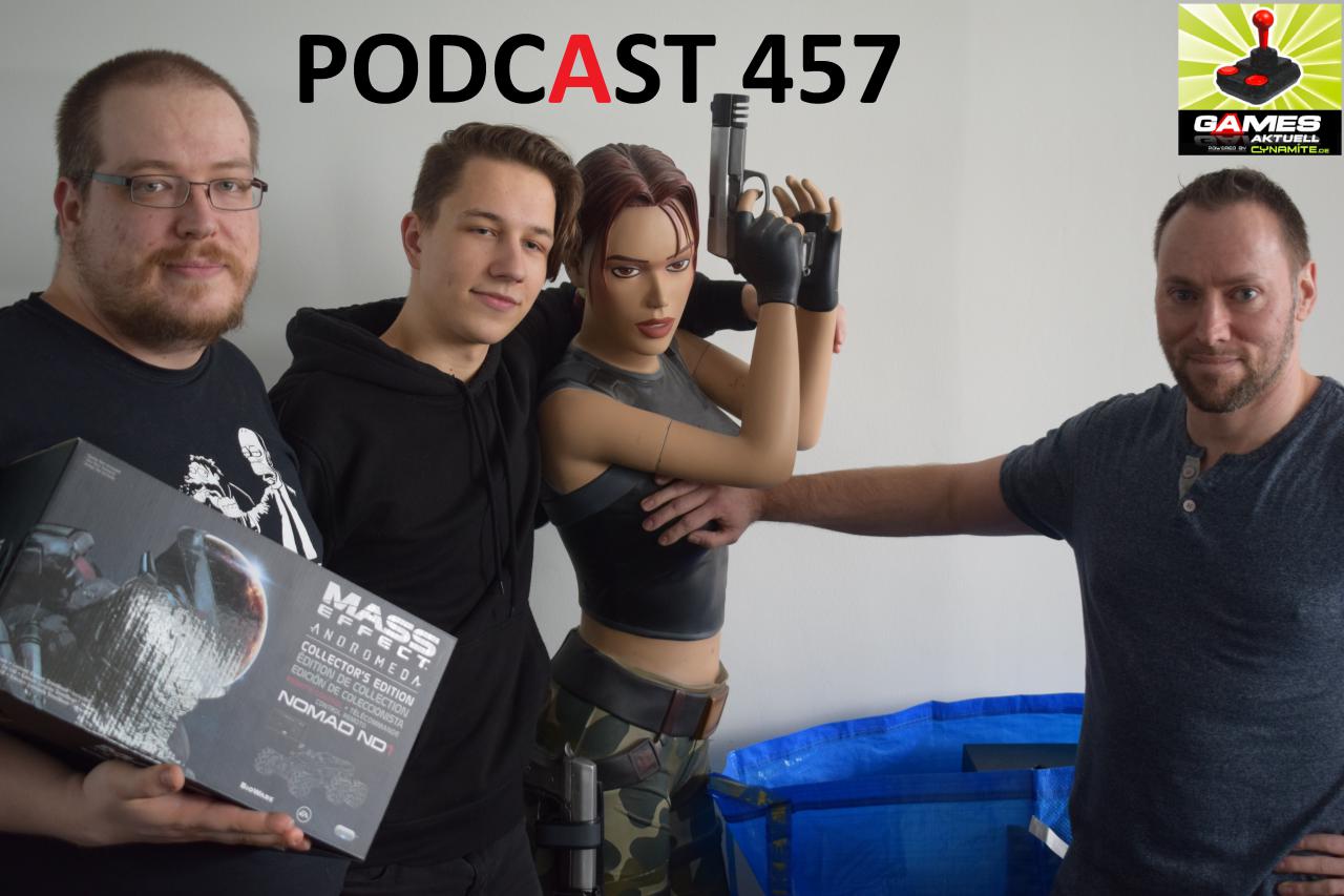 [23/03/2017] Games Aktuell Podcast 457: Matthias, Christopher und Andy