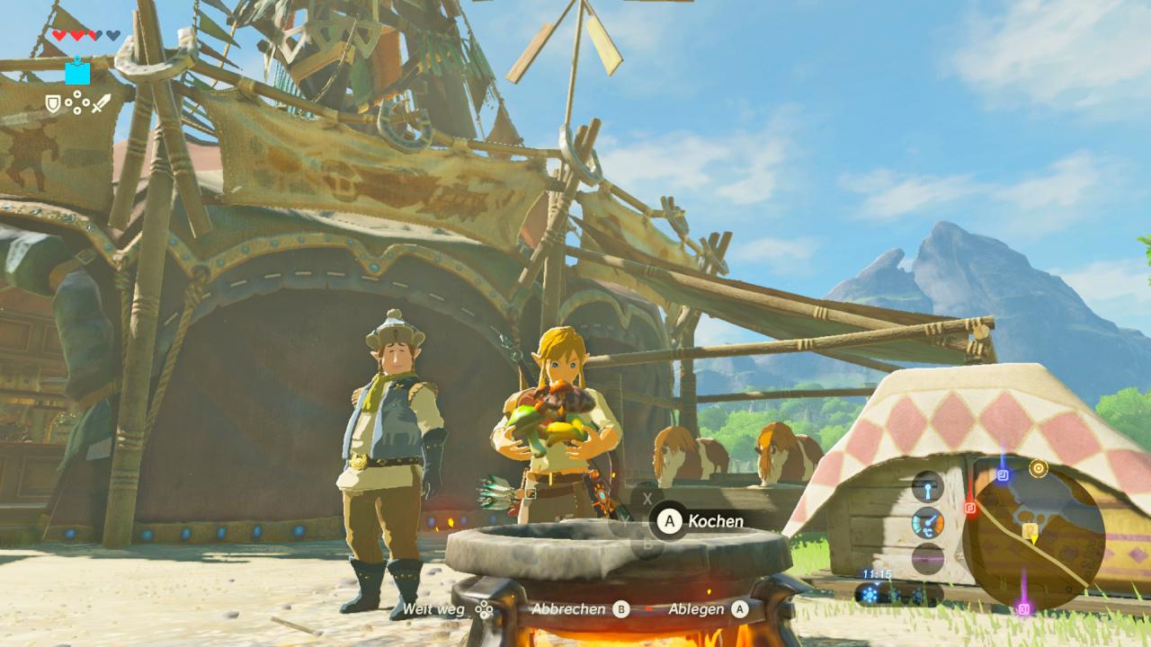 [10/03/2017] Zelda: Breath of the Wild:Kochen, Medizin, Schreine, Reisen - Grundlagen-Tipps (3)