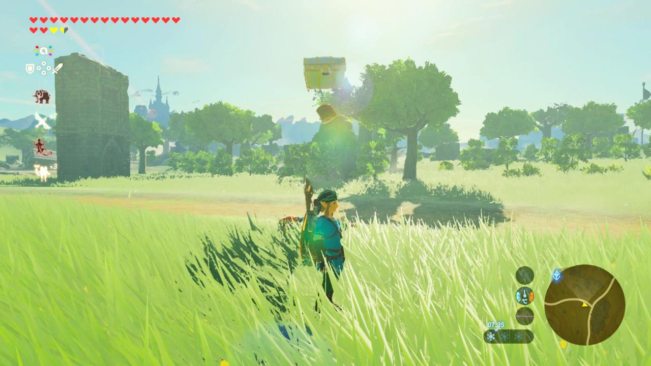 [02/03/2017] Für die meisten Amiibo gibt's Items, die vom Himmel hageln.