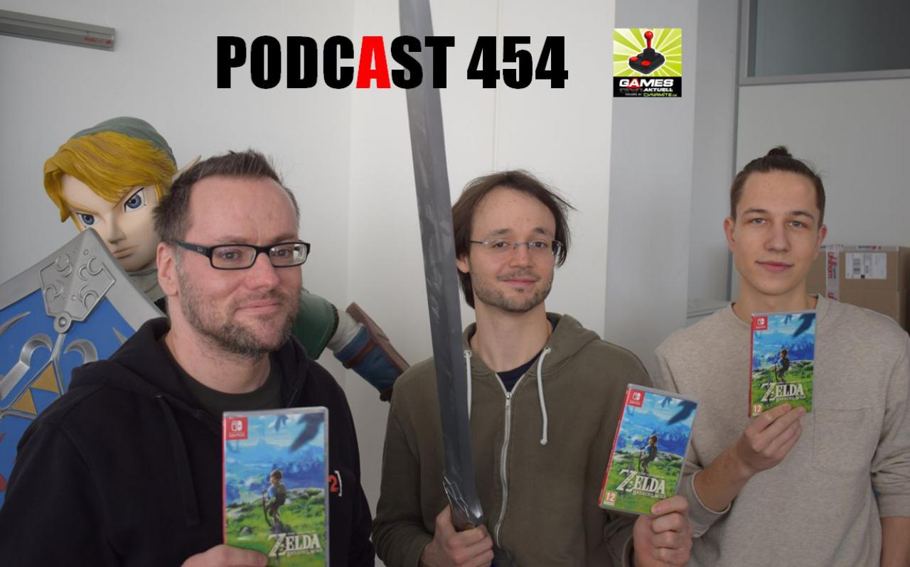 [03/03/2017] Games Aktuell Podcast 454: Link, Thomas, Lukas, Christopher