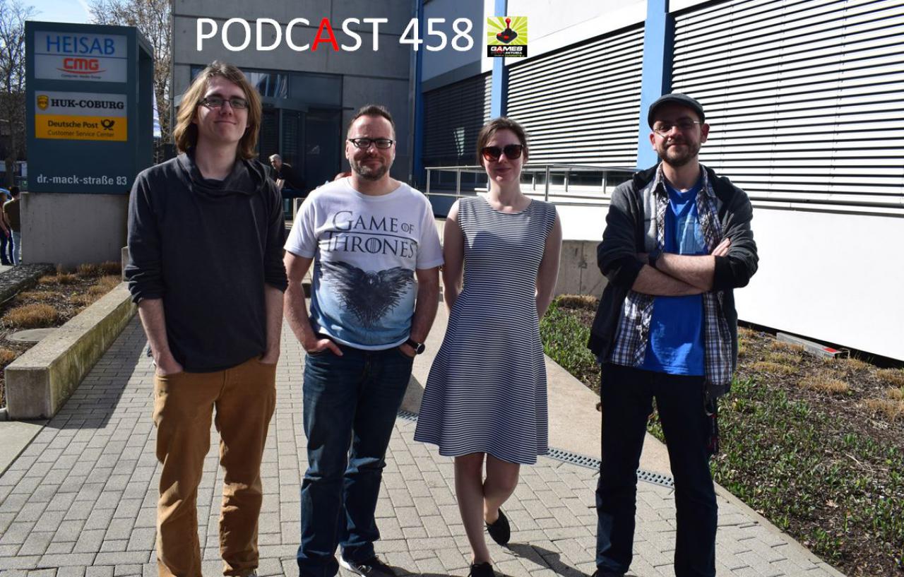 [31/03/2017] Games Aktuell Podcast 458: Moritz, Thomas, Katha, David