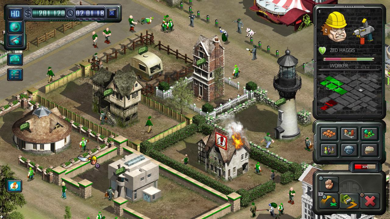 [03/04/2017] Der neue 2D-Look von Constructor HD ist detailreich.